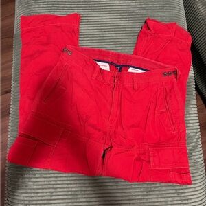 Polo by Ralph Lauren Bright Red Cargo Pants